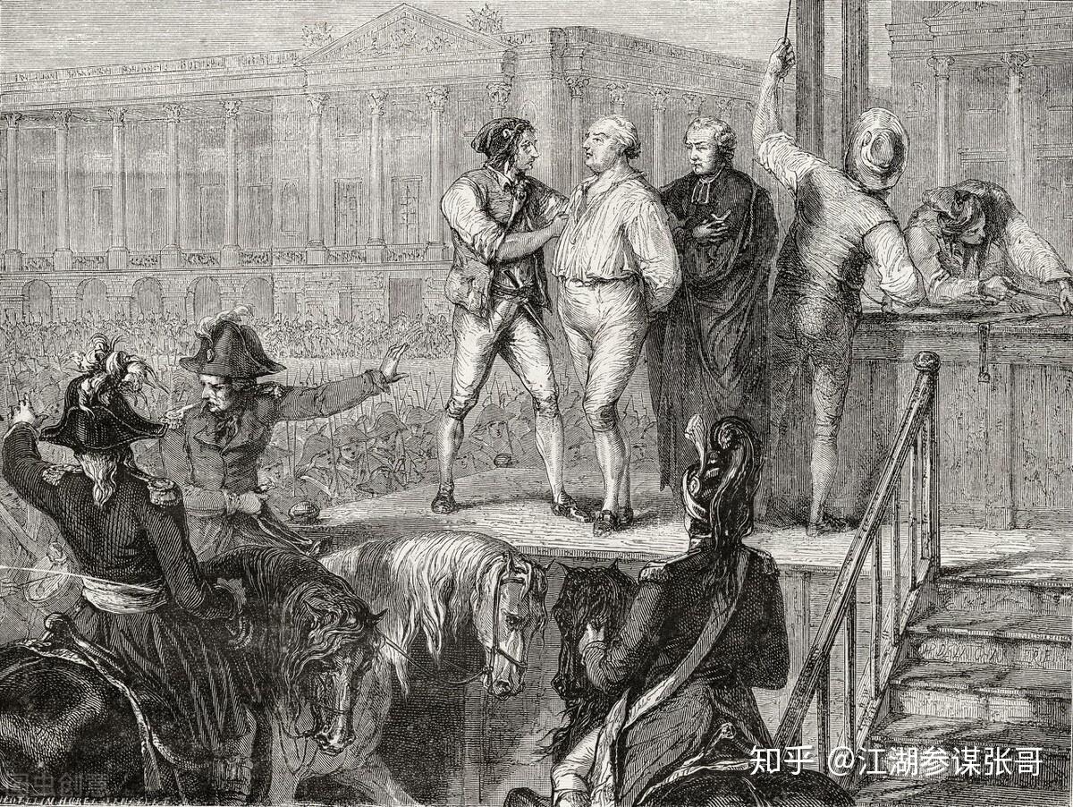 1793年1月21日,路易十六被送上断头台
