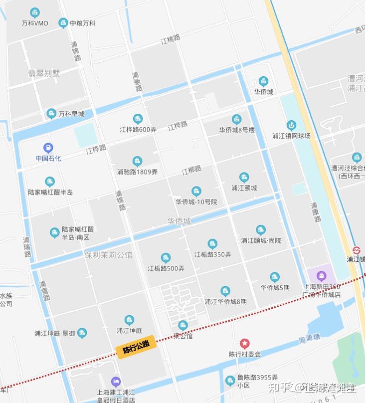 浦锦街道 地图图片