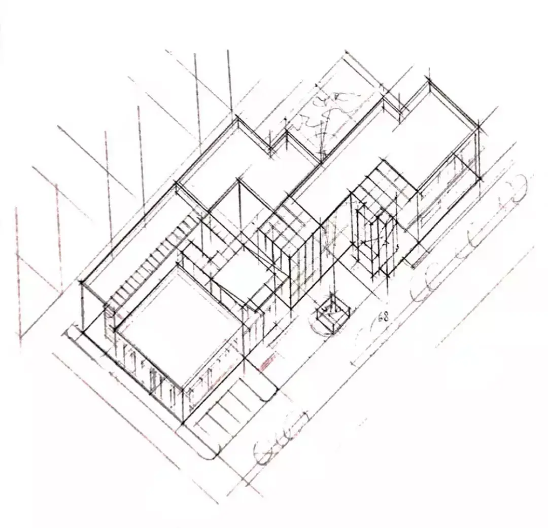 建筑轴测图快题图片