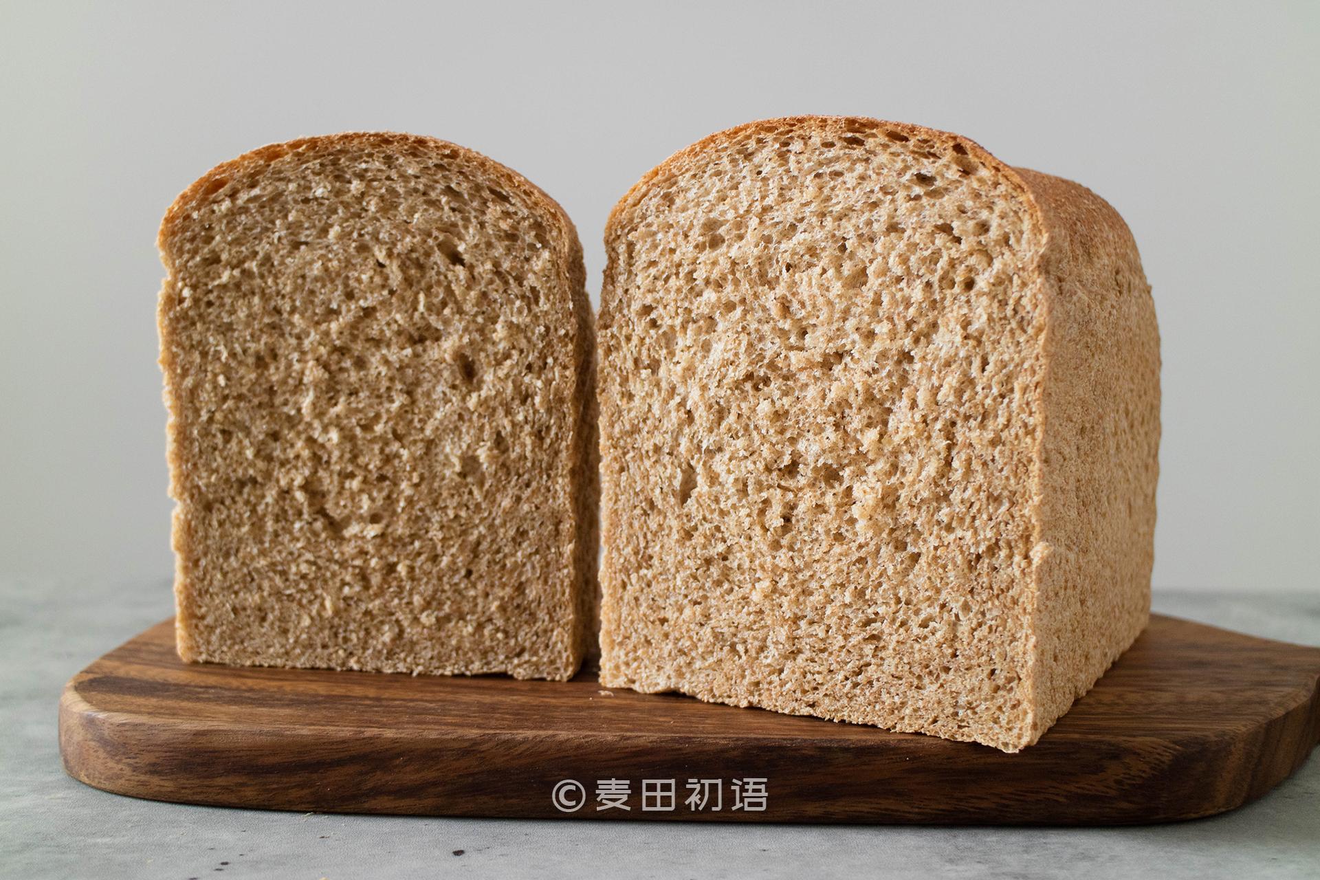 100%真全麦吐司,这样做长得高不塌陷 - 知乎