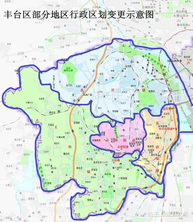 丰台区新村街道地图图片