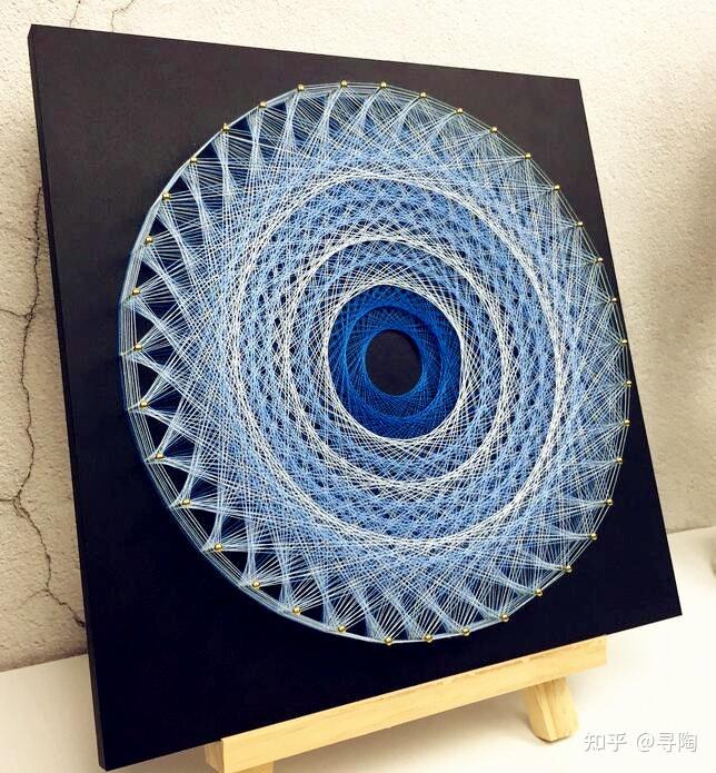 弦丝画diy|新手亦可感受制作的神奇