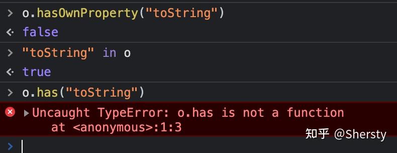 JavaScript Has & HasOwnProperty - 知乎