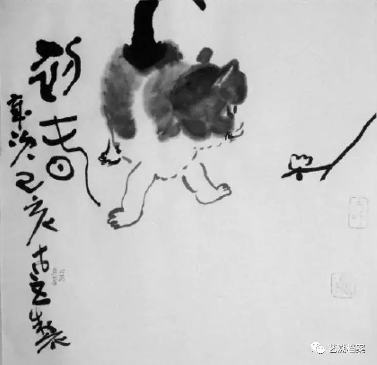 老五作品微信群里,老五藏家们你言我语,评论着"天猫"现象,并纷纷上传