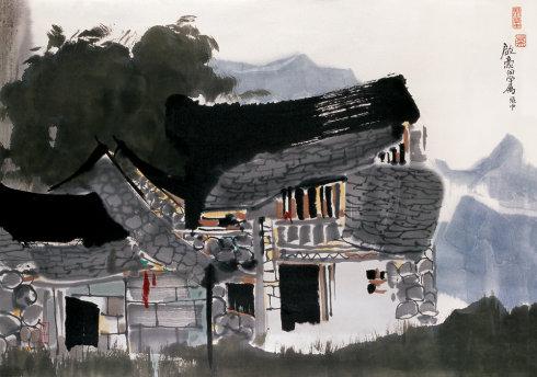 吴冠中作品赏析下 - 知乎