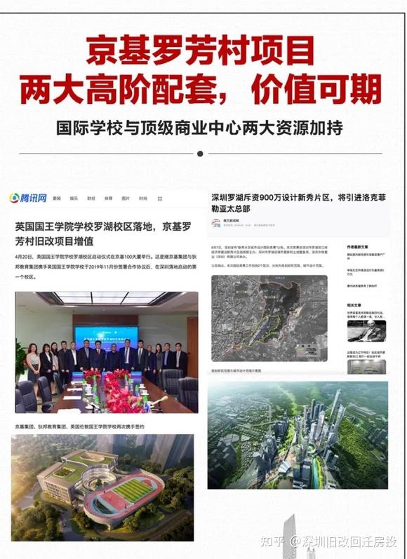 开发商:京基集团专注深圳示范区旧改一手新房罗