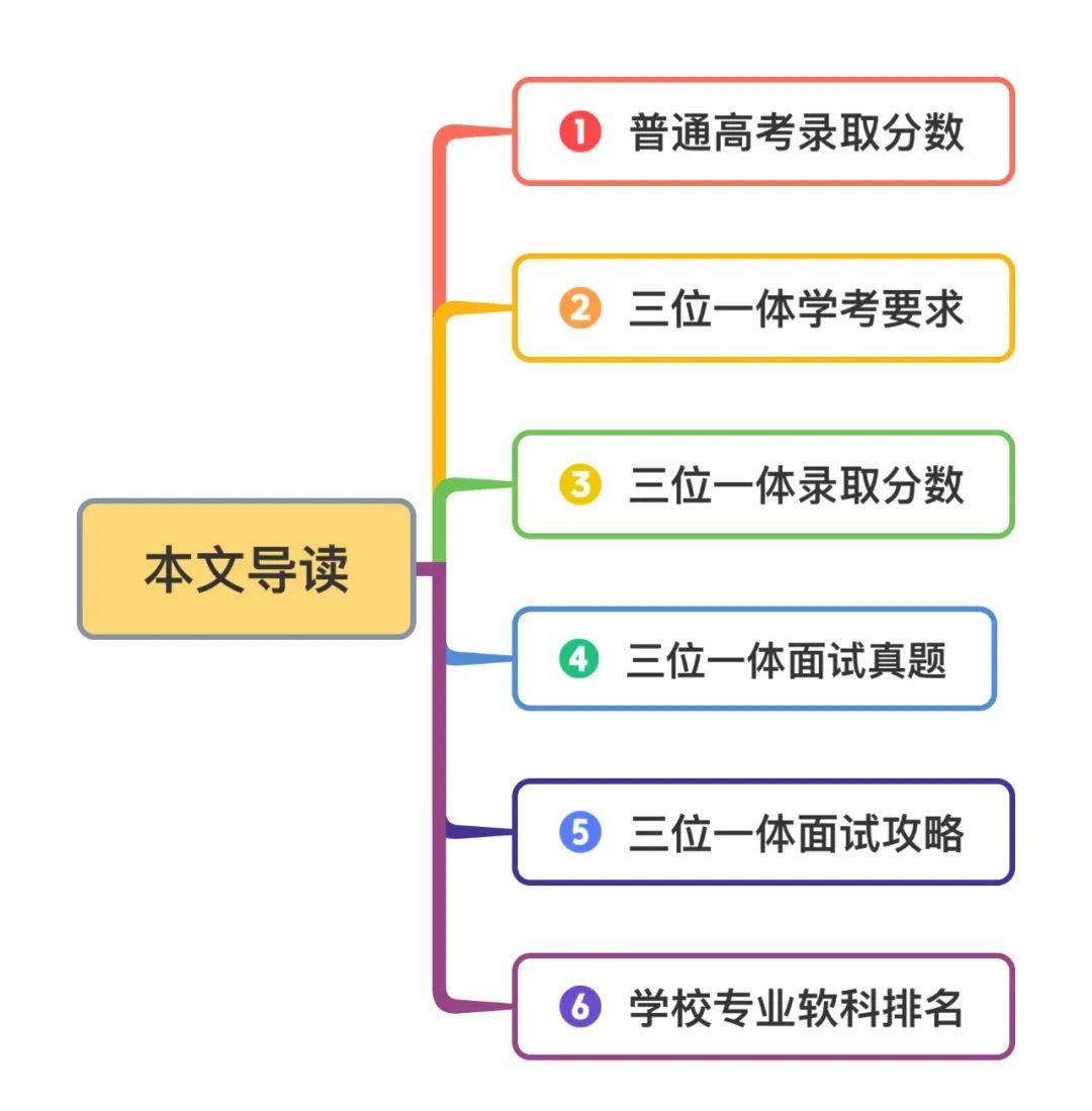 浙大城市学院三位一体攻略及录取分数