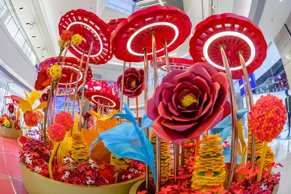 ifs携手国际艺术家喜迎中国传统农历新年打造点愿喜飞新春艺术装置