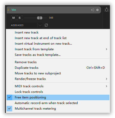 以毫秒为单位做精准的控制--REAPER 