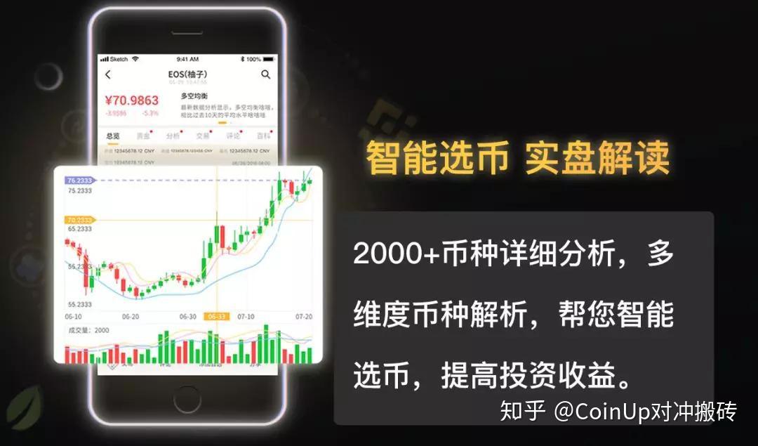 是您投資加密貨幣的智能助理!量化搬磚套利神器coinupcoinup