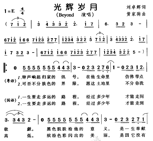 带土的主旋律数字简谱图片