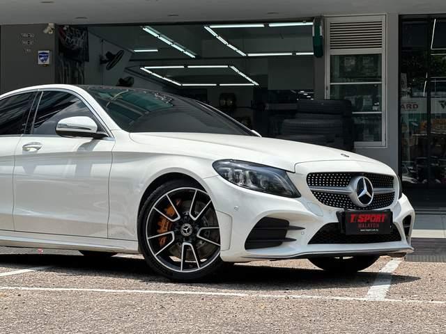 奔驰c300升级案例ttsport进化系列大六活塞刹车卡钳