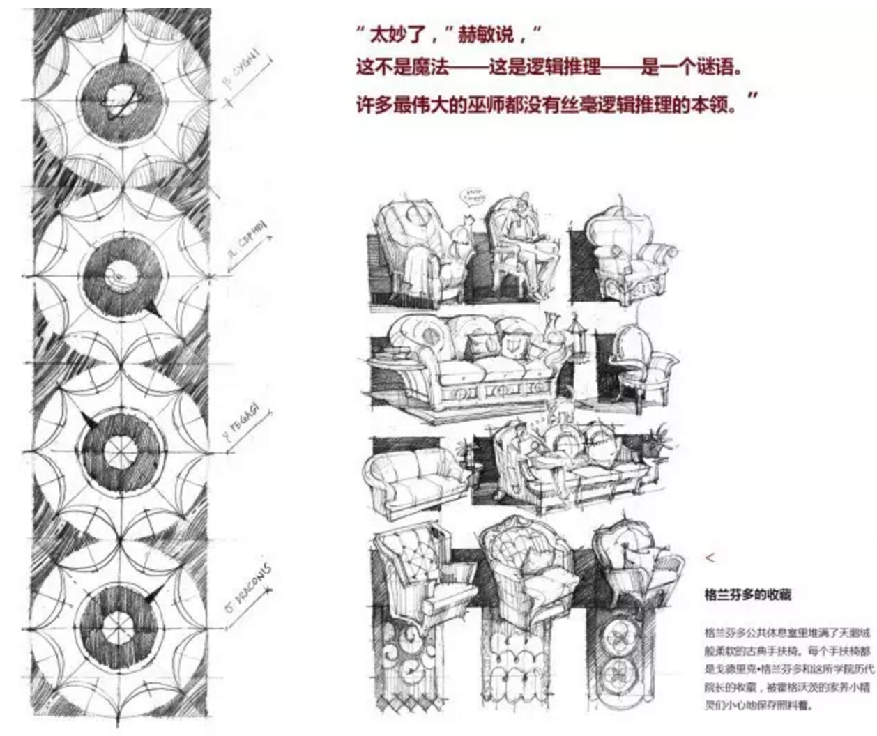 格兰芬多休息室平面图图片