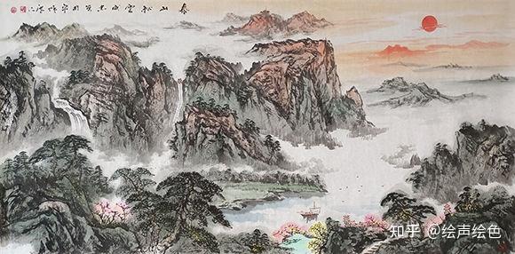 画家孙成忠作品色墨淋漓气韵酣畅