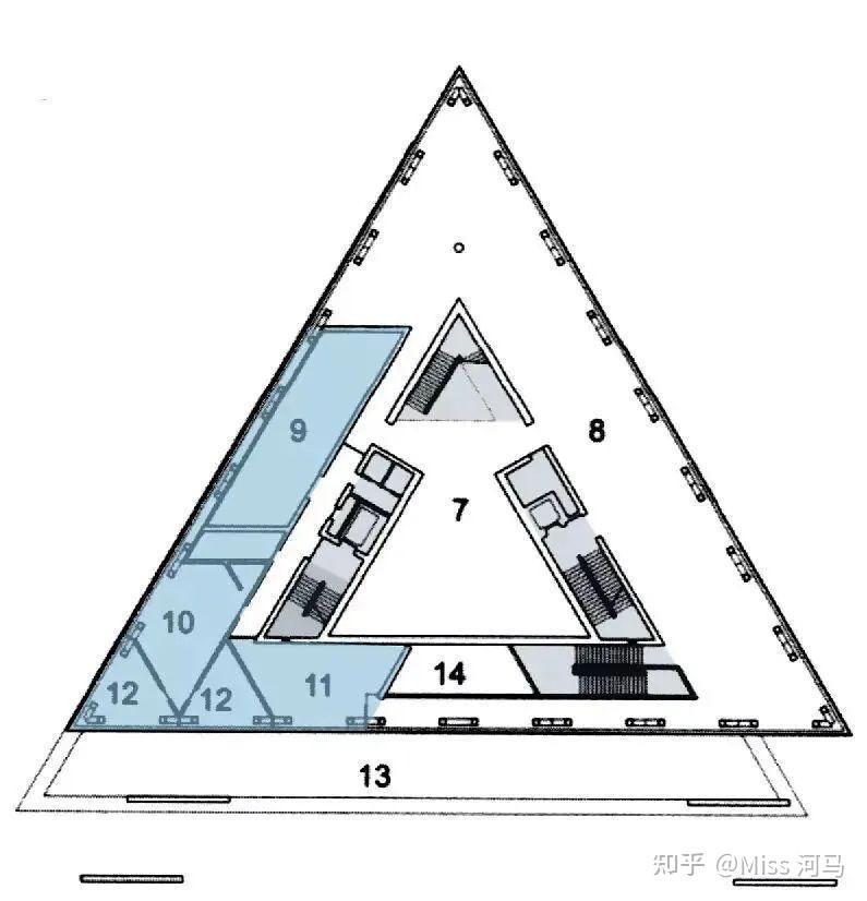 03 三角形建筑平面布局案例