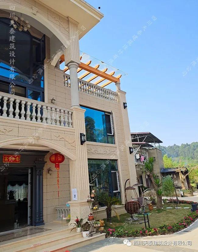 成都龙泉自建三层欧式乡村别墅，乡村民宿完工实景，农村建别墅 - 知乎