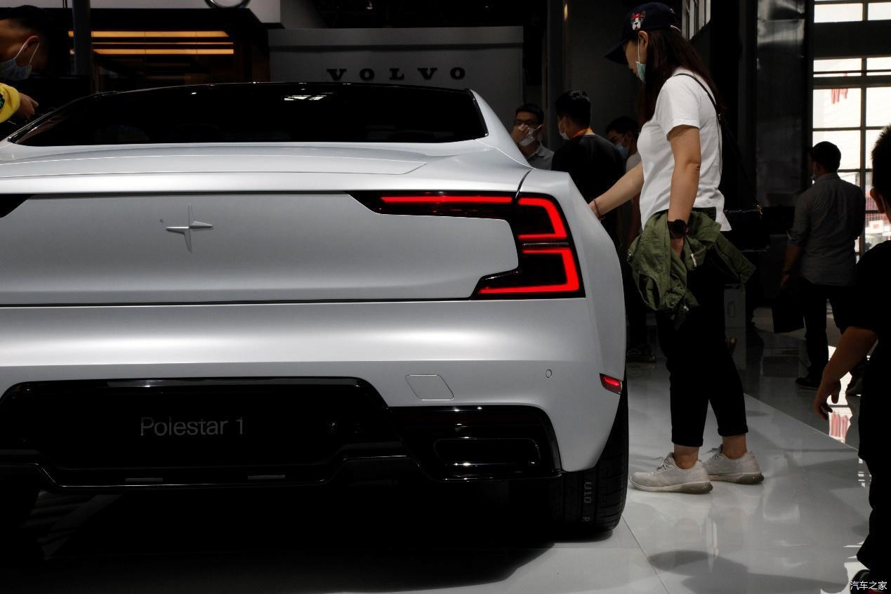 北京车展丨来自未来的轿跑之美实拍沃尔沃极星polestar1