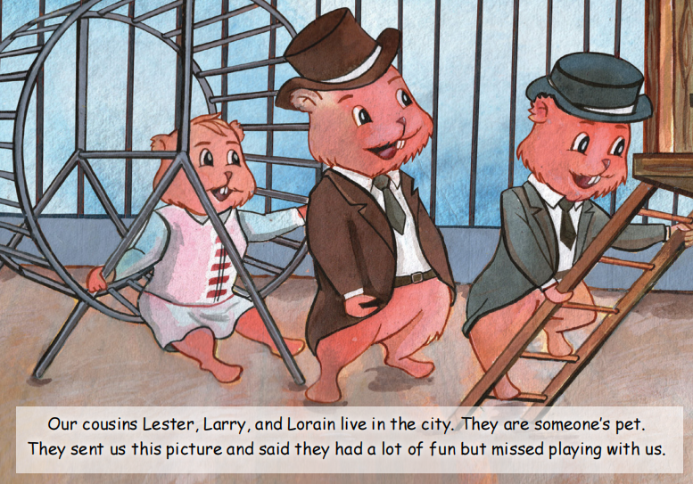 每日分享ket阅读绘本hammythehamster