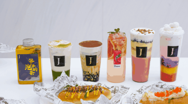 周杰伦推荐的jtea魔杰的茶单品排队也要买