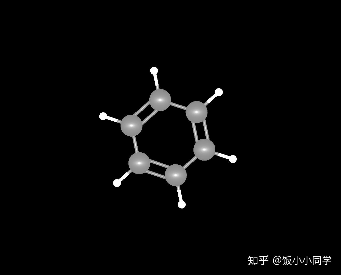 苯环立体结构图片