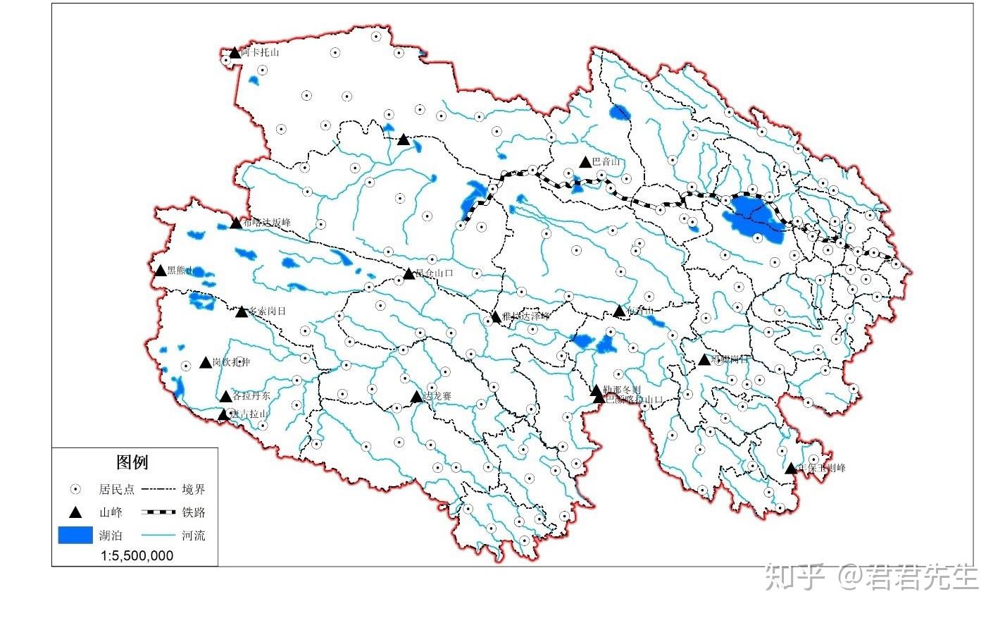 【ArcGIS教程】(29)青海省专题地图制作 - 知乎