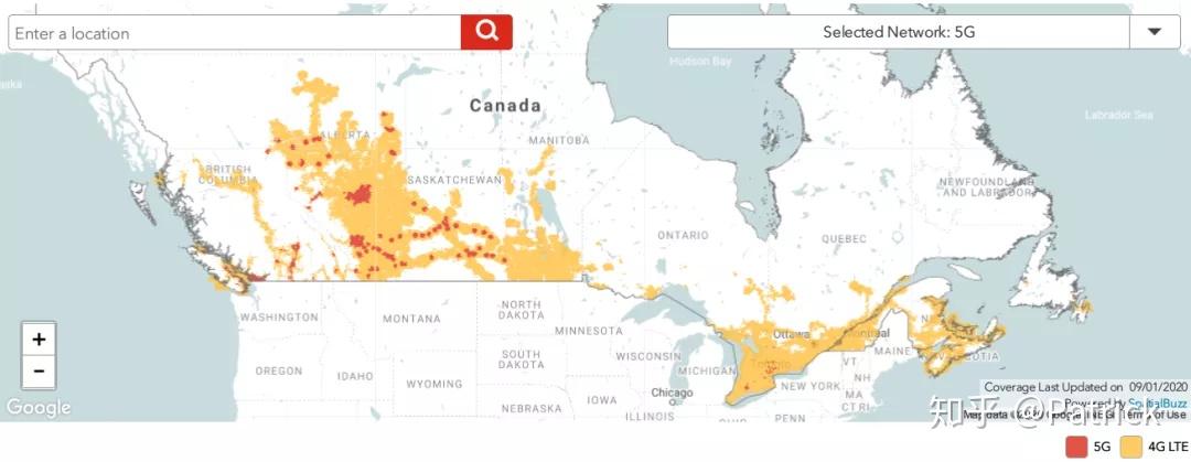 bell网络覆盖这个非常重要,加拿大国土面积比中国还大,但是人口只有