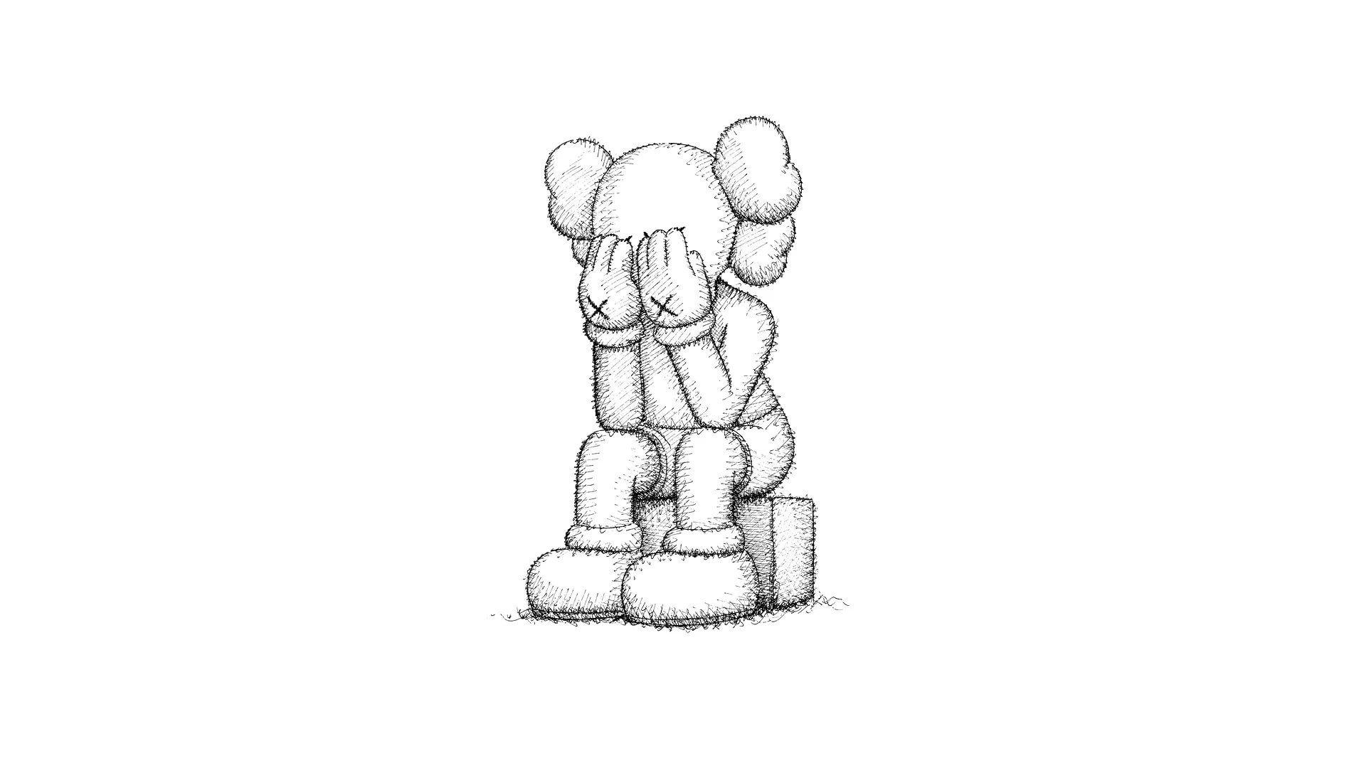 Kaws обои на айфон 11