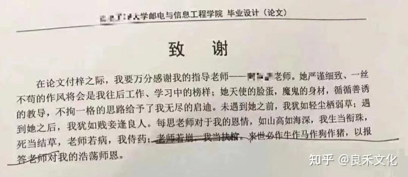 硕士毕业论文致谢可以有趣一点吗？