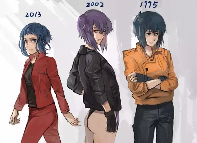 攻壳主题周你见过或没见过的草薙素子