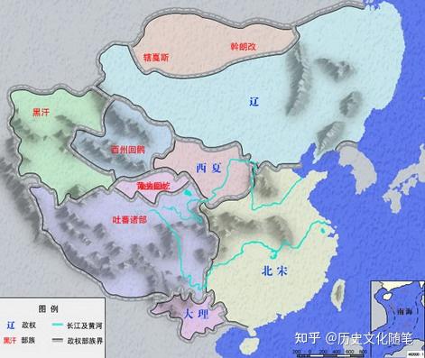 铁血大宋时期的真实疆域版图范围 知乎