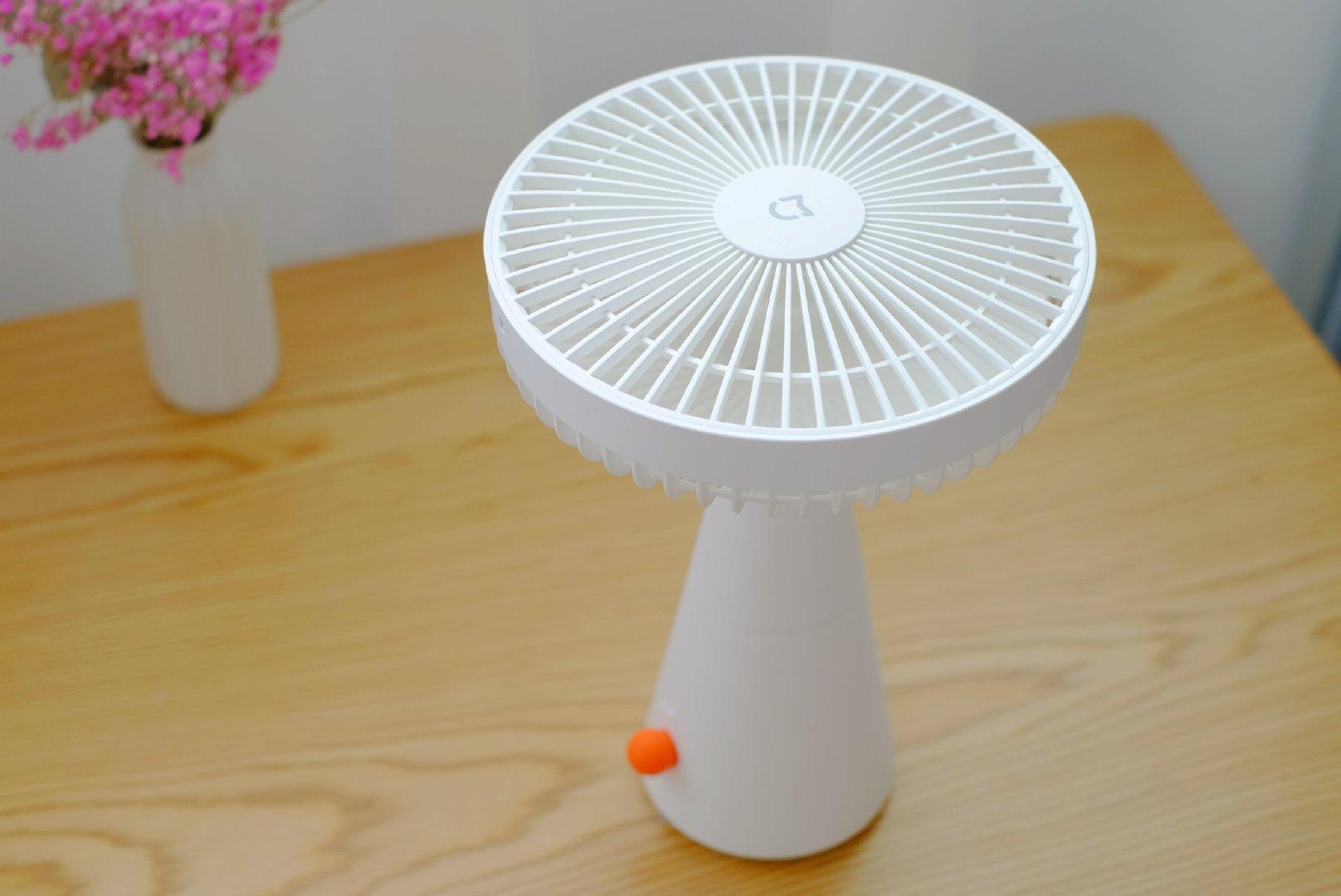 夏日清凉解压神器米家桌面移动风扇体验