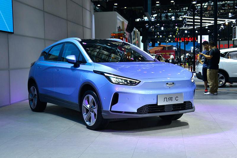 最高续航550km吉利几何c正式首发亮相补贴后预售1398万起