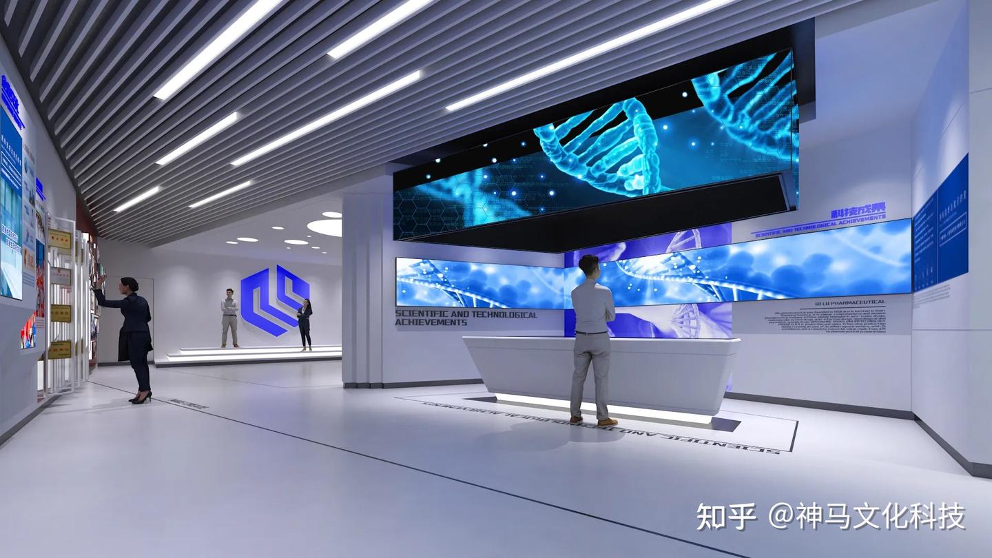 沉浸式干细胞科普馆设计：如何让参观者“走进”细胞世界？干细胞展厅设计|生命科学展厅|生物医学|神马文化 - 知乎