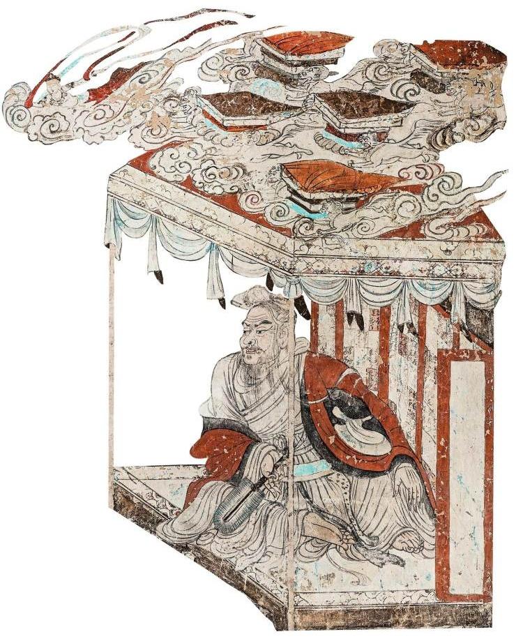 神游千年,大美敦煌】盛唐-103窟-线描至圣:吴道子健朗风格的维 神游千年,大美敦煌】盛唐-103窟-线描至圣:吴道子健朗风格的维
