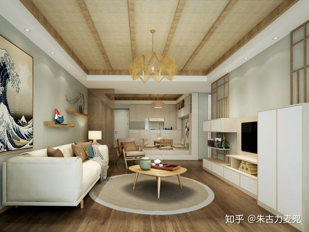 83平的简约风小户型，玄关、餐厅和厨房结合在一起|空间|室内设计|恒阁装饰 - 原创作品 - 站酷 (ZCOOL)