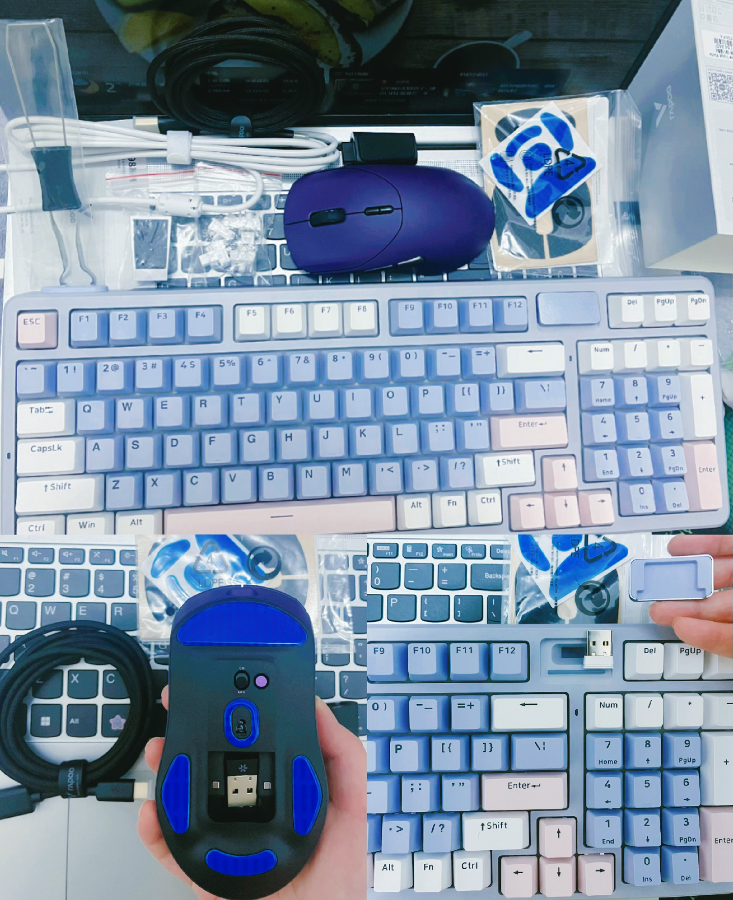 长续航!无线键鼠套装?2026年雷柏VT9Max➕ V700DIY-98长续航“无线键鼠套装”,我们的新年就要“新装备”!!