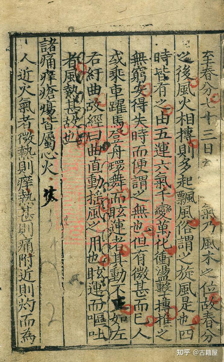 中医内经素问古籍《素问玄机原病式》明嘉靖元年刊本 - 知乎