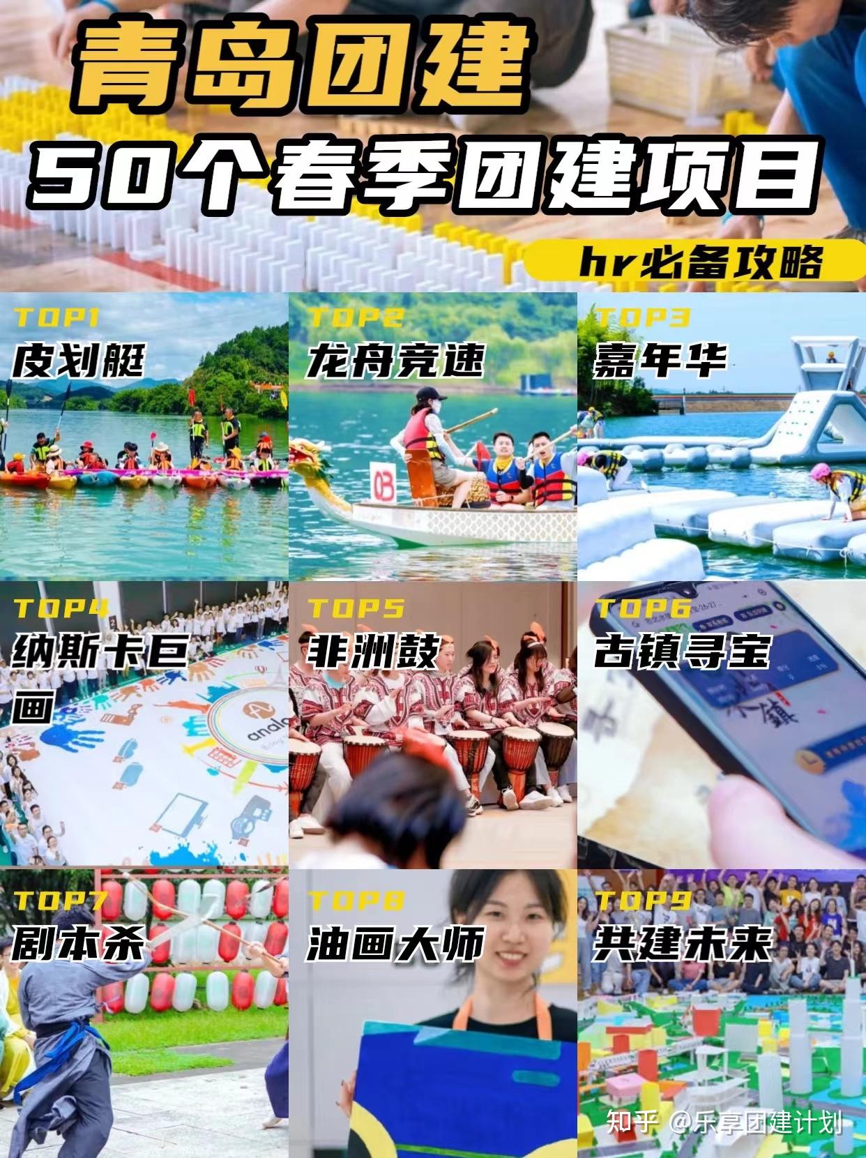 青岛团建-50个春季团建项目玩法 年轻人速看 - 知乎
