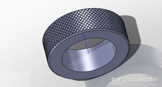 SOLIDWORKS技巧培训-绘制零件滚花的两种方法 - 知乎