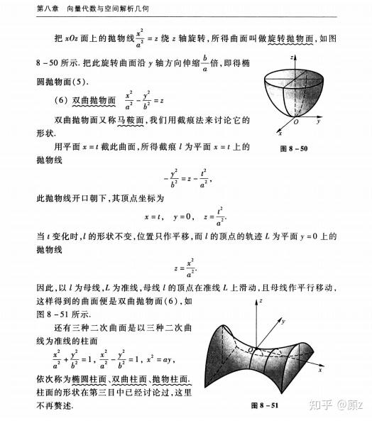 向量代数与空间解析几何 第五节 曲面及其方程