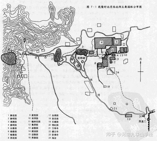 《中国古典园林史》经典园林平面图-画图题必备素材 - 知乎