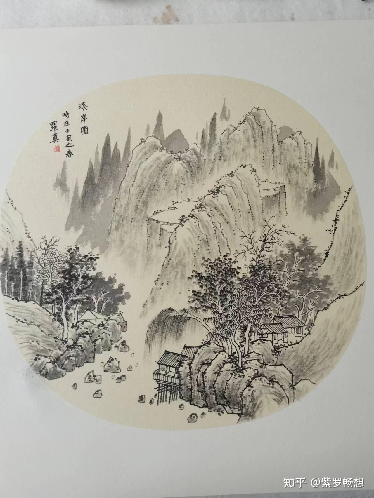 九里山人罗真是当今花坛以画绢闻名于世的一位画家!