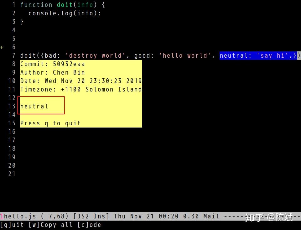 Git Blame Git blame