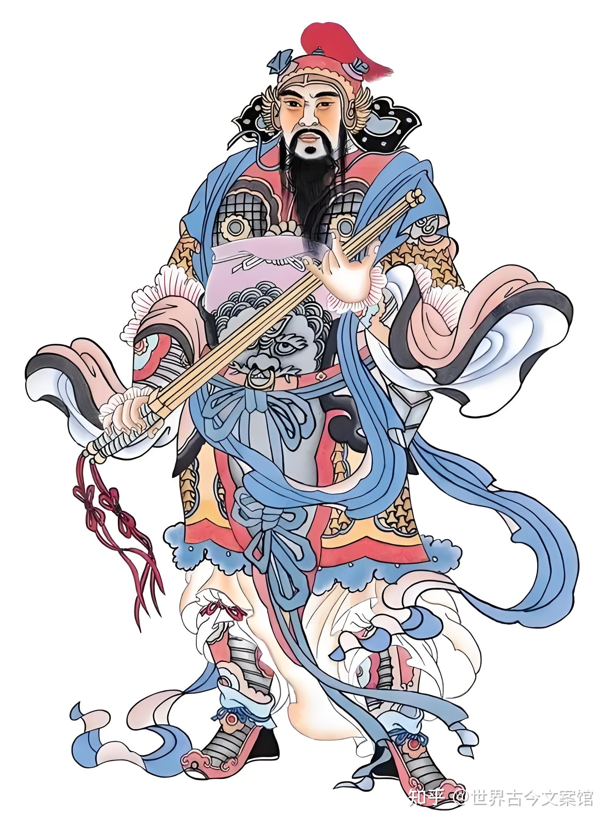 揭秘中国民间神话门神的故事 - 知乎