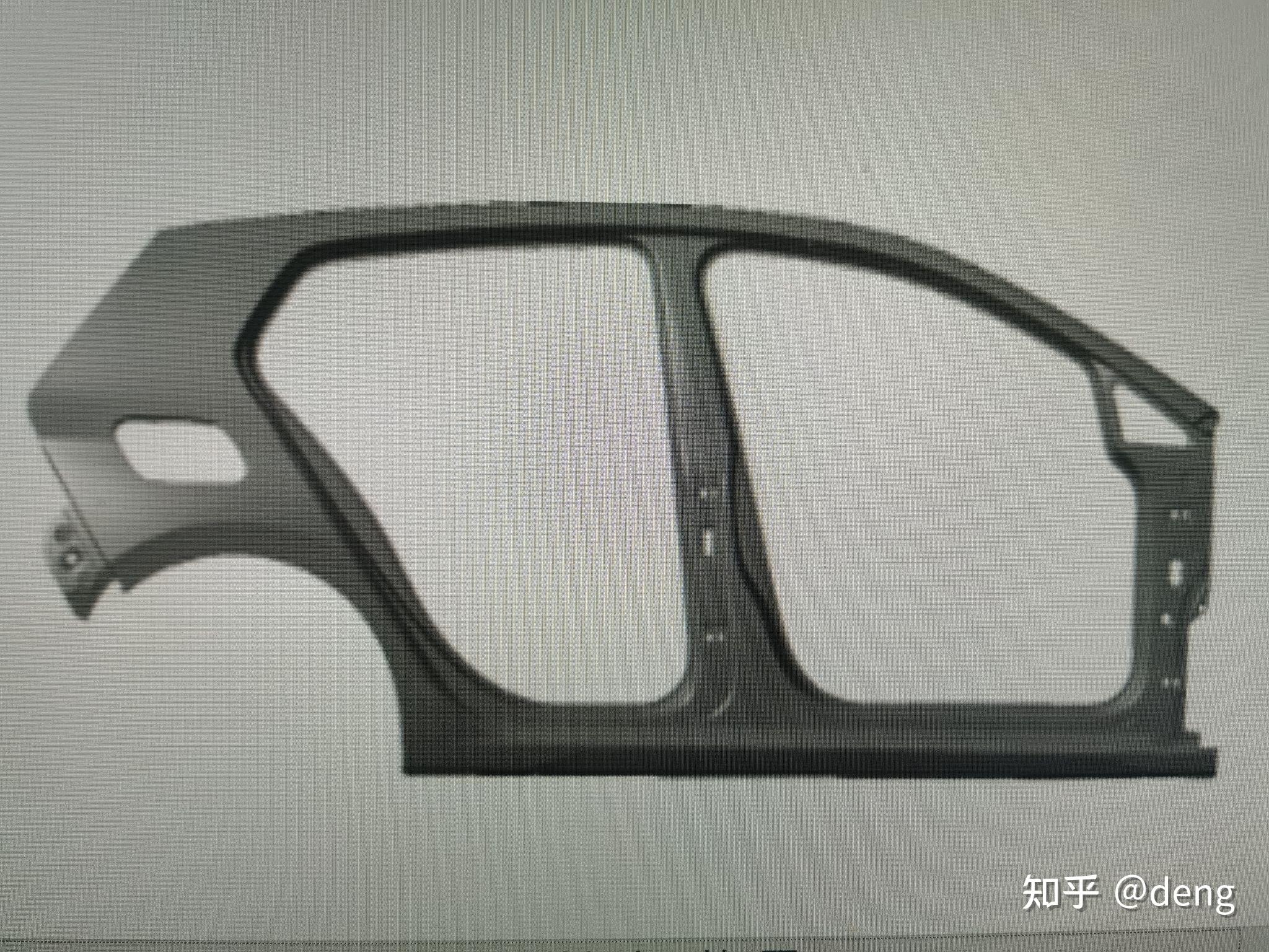 汽车车身左右侧围