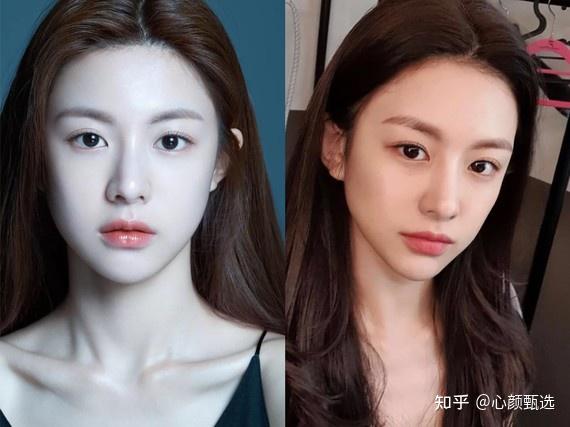 鹅蛋脸;拥有一个好脸型,流畅的鹅蛋脸,没有多余的棱角,就算五官看起来