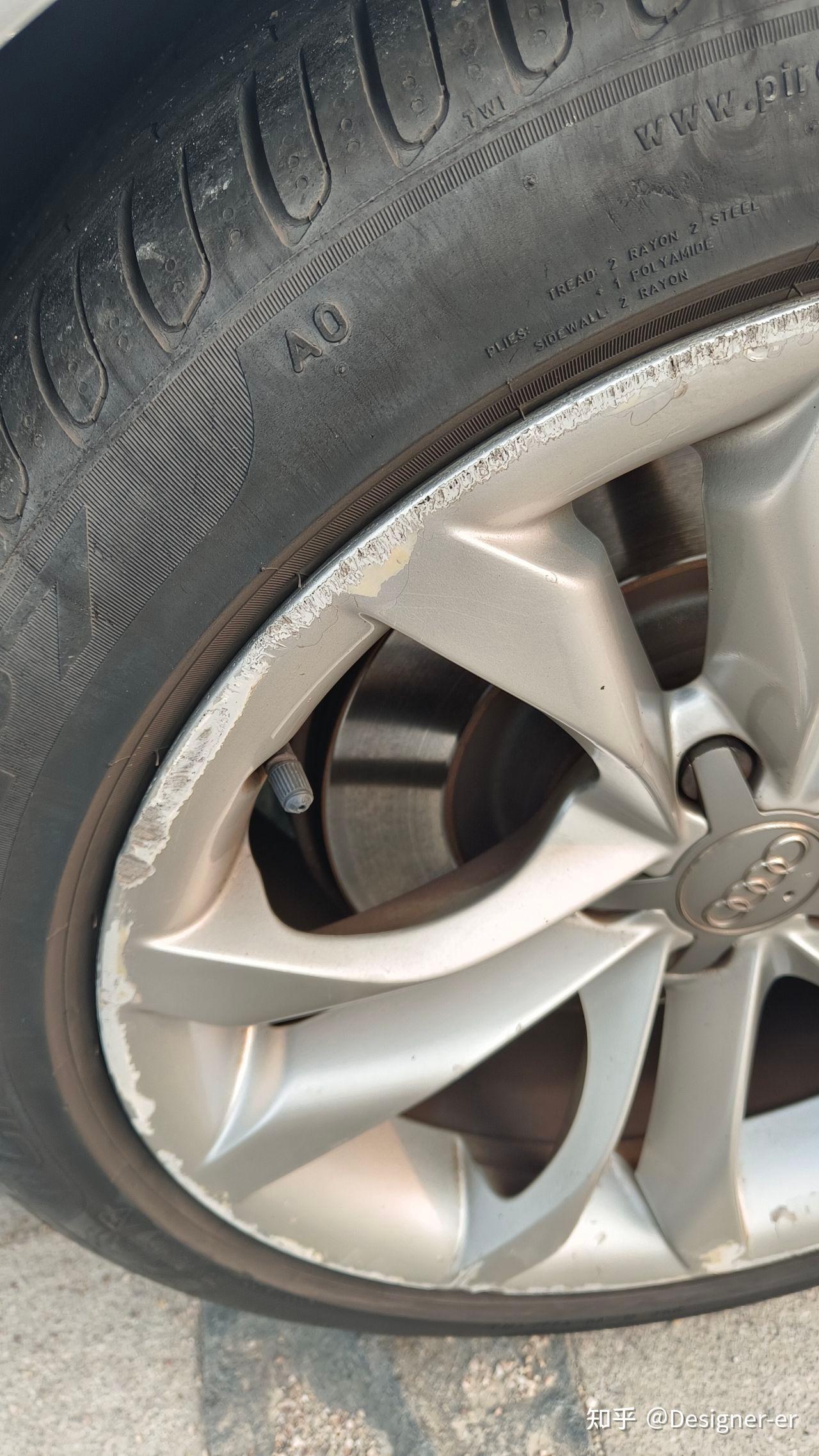 奥迪s5整备进行时之轮毂修复