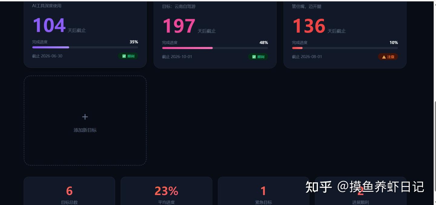 用 WorkBuddy Claw 做了个「年度目标倒计时墙」，颜值炸了 - 知乎