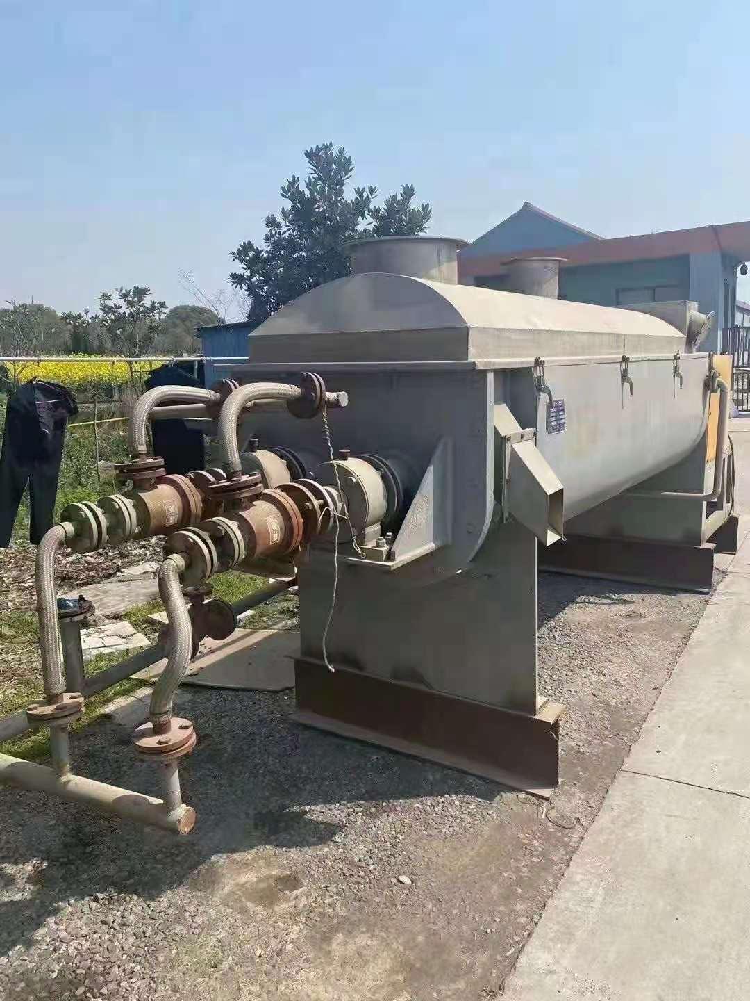 二手真空型空心桨叶干燥机二手空心桨叶式干燥机型号二手桨叶干燥机