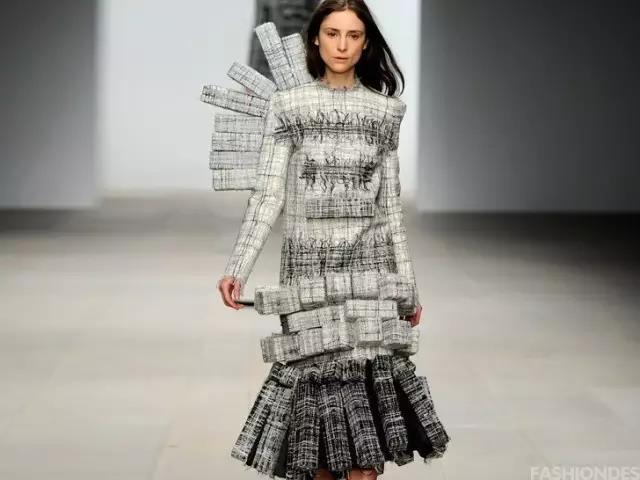 解构主义建筑设计与服装设计一家亲